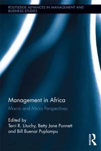 Routledge Advances in Management and Business Studies