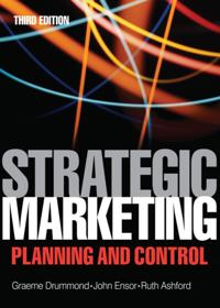 Strategic Marketing Planning and Control