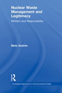 Routledge Explorations in Environmental Studies