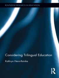 Routledge Research in Education