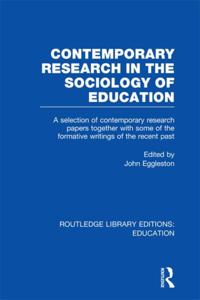 Routledge Library Editions: Education