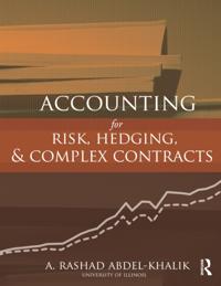 Accounting for Risk, Hedging and Complex Contracts