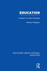 Routledge Library Editions: Education