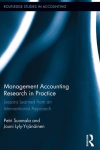 Routledge Studies in Accounting