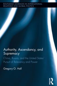 Routledge Advances in International Relations and Global Politics