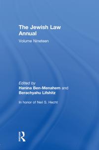 Jewish Law Annual