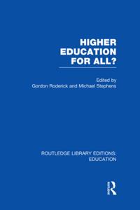 Routledge Library Editions: Education