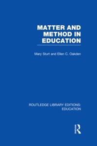 Routledge Library Editions: Education