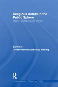 Religious Actors in the Public Sphere