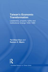 Routledge Research on Taiwan Series