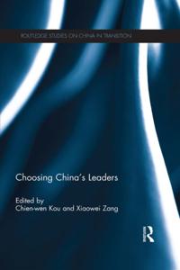 Routledge Studies on China in Transition