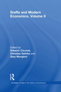 Routledge Studies in the History of Economics