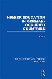Routledge Library Editions: Education
