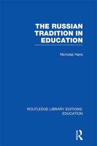 Routledge Library Editions: Education