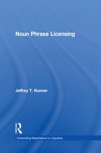 Outstanding Dissertations in Linguistics