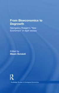 Routledge Studies in Ecological Economics