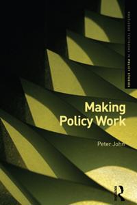 Routledge Textbooks in Policy Studies