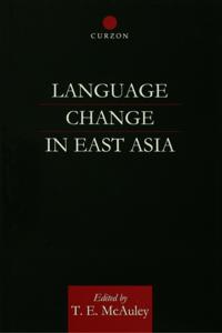 Language Change in East Asia