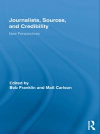Routledge Research in Journalism