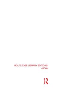 Routledge Library Editions: Japan