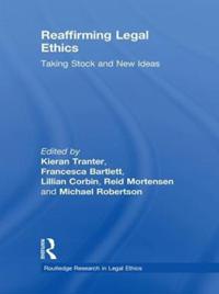 Routledge Research in Legal Ethics