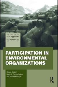 Routledge Explorations in Environmental Economics