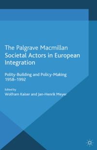 Palgrave Studies in European Union Politics