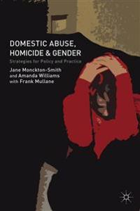 Kirjan kansi "Domestic Abuse, Homicide and Gender"