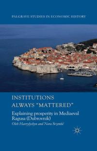 Palgrave Studies in Economic History