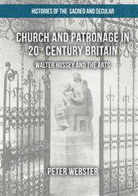 Kirjan kansi "Church and Patronage in 20th Century Britain"