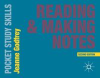 Pocket Study Skills