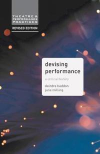 Kirjan kansi "Devising Performance"
