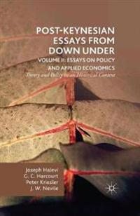 Post-Keynesian Essays from Down Under Volume II: Essays on Policy and Applied Economics