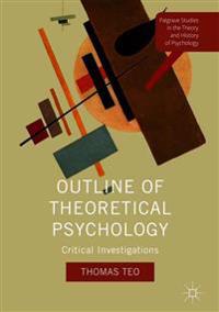 Bokomslag för "Outline of Theoretical Psychology"