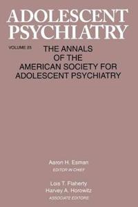 Bokomslag for "Adolescent Psychiatry, V. 25"