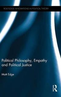 Kirjan kansi "Political Philosophy, Empathy and Political Justice"