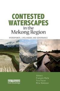 Kirjan kansi "Contested Waterscapes in the Mekong Region"