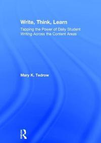 Kirjan kansi "Write, Think, Learn"