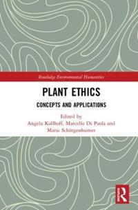 Kirjan kansi "Plant Ethics"