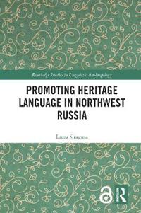 Kirjan kansi "Promoting Heritage Language in Northwest Russia"