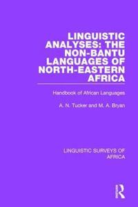 Bokomslag for "Linguistic Analyses: The Non-Bantu Languages of North-Eastern Africa"