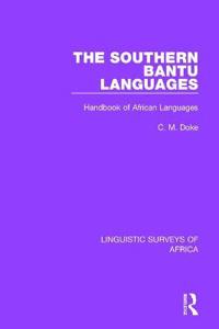 The Southern Bantu Languages