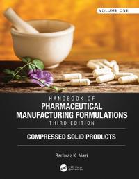 Bokomslag för "Handbook of Pharmaceutical Manufacturing Formulations, Third Edition"