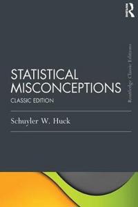 Kirjan kansi "Statistical Misconceptions"