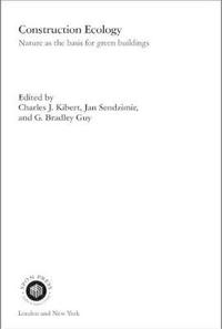 Kirjan kansi "Construction Ecology"
