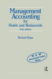 Bokomslag for "Management Accounting for Hotels and Restaurants"
