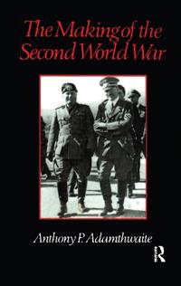 Bokomslag for "The Making of the Second World War"