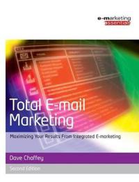 Bokomslag for "Total E-mail Marketing"