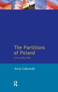 Bokomslag för "The Partitions of Poland 1772, 1793, 1795"