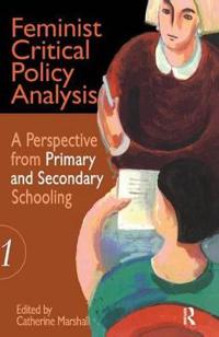 Bokomslag for "Feminist Critical Policy Analysis I"
